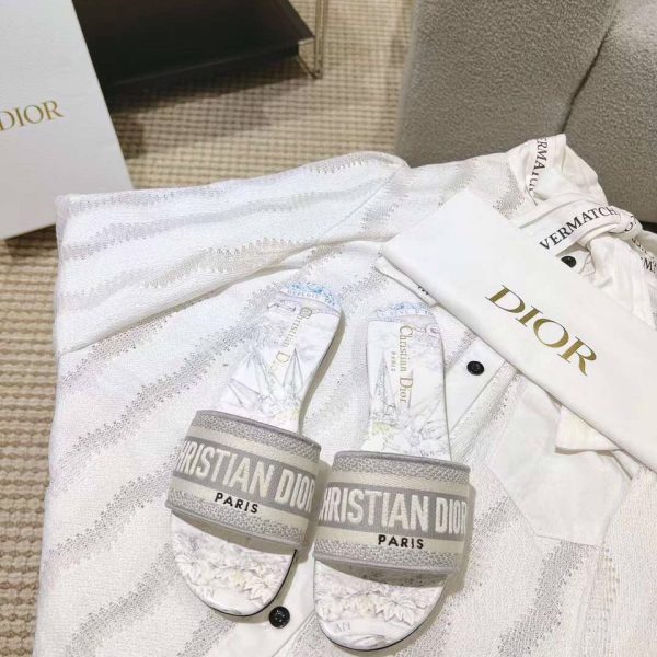 Dior Sandal Slipper Logo 3D 2023