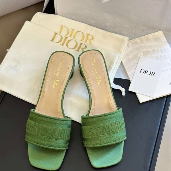 Dior Sandal Slipper Logo 3D 2023