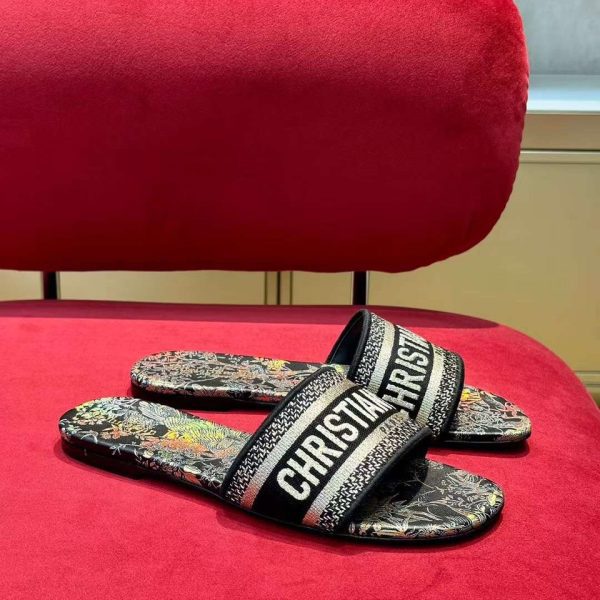 Dior Sandal Slipper Logo 3D