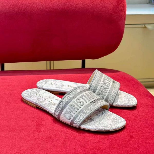 Dior Sandal Slipper Logo 3D
