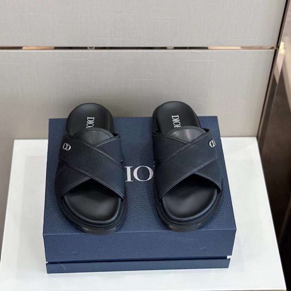 Dior Aqua Oblique Sandal Men's