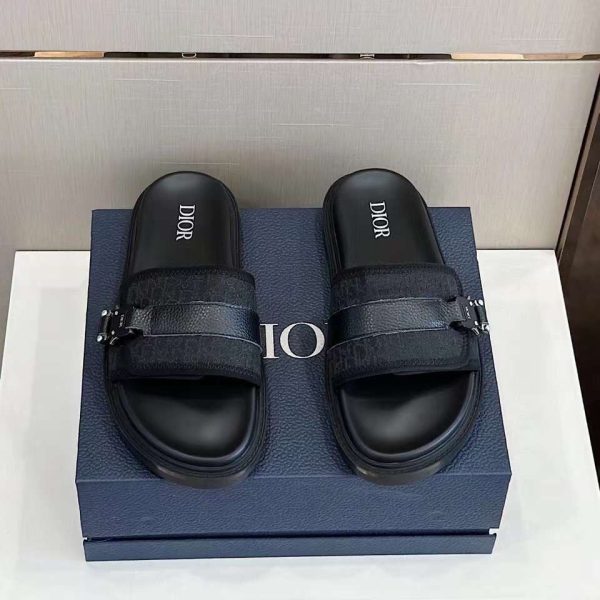 Dior Aqua Oblique Sandal Men's