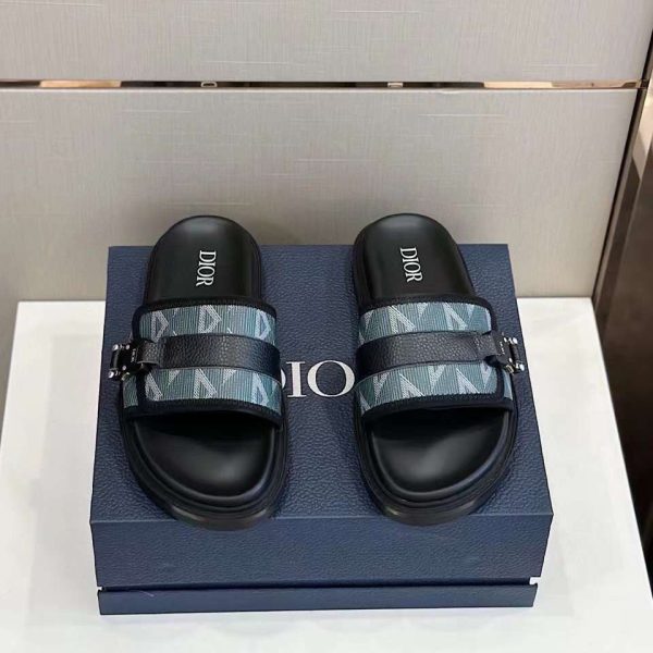 Dior Aqua Oblique Sandal Men's