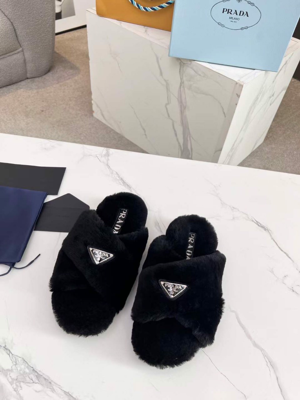 Prada Terry Slides