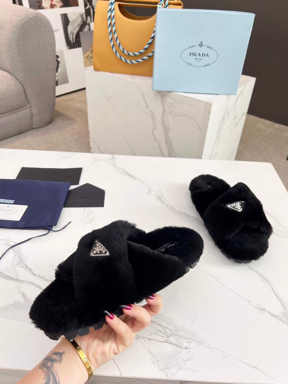 Prada Terry Slides - Image 9