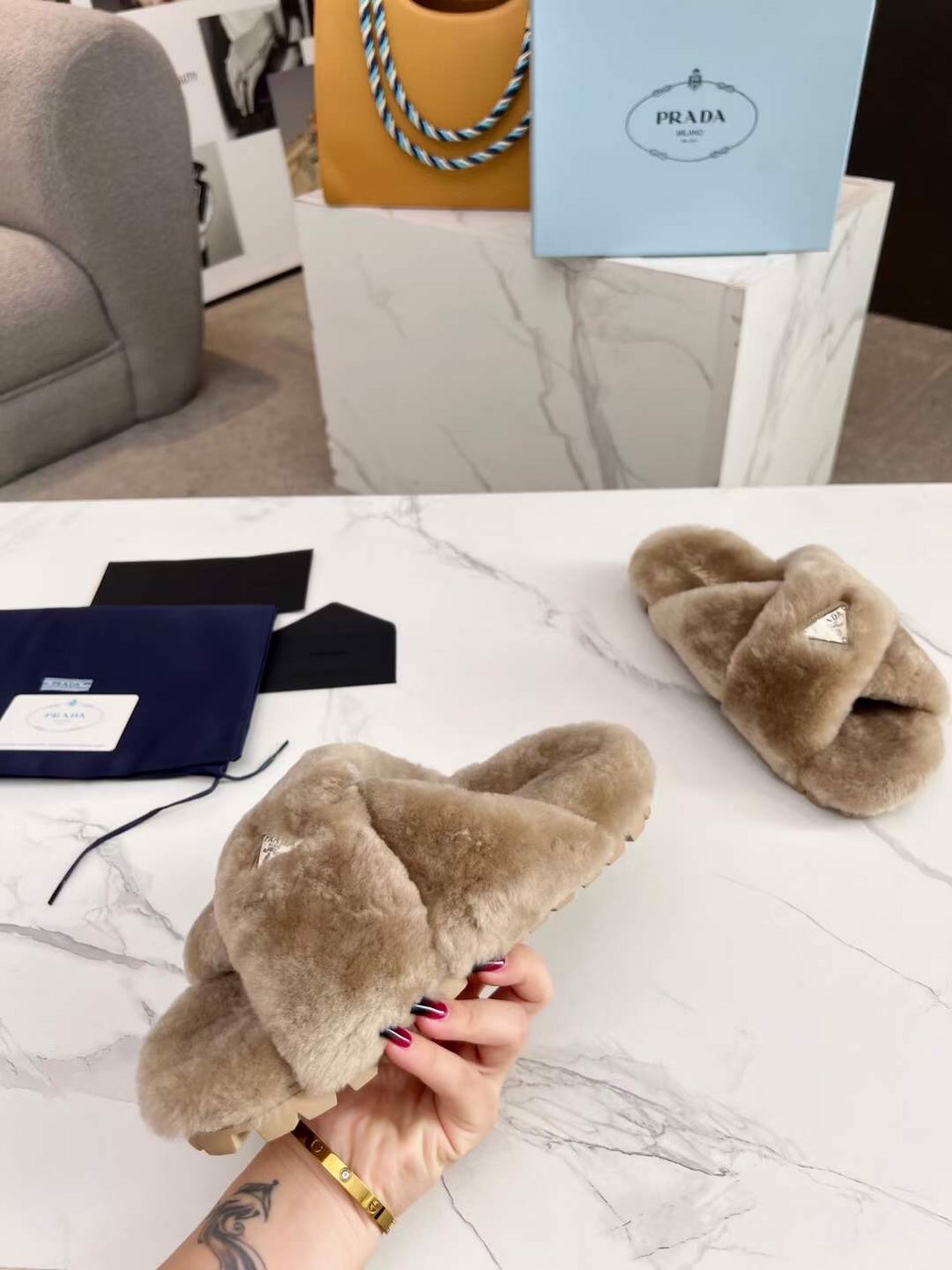 Prada Terry Slides - Image 2