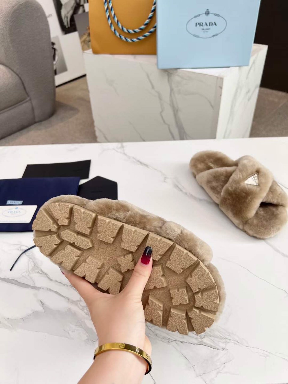 Prada Terry Slides - Image 3