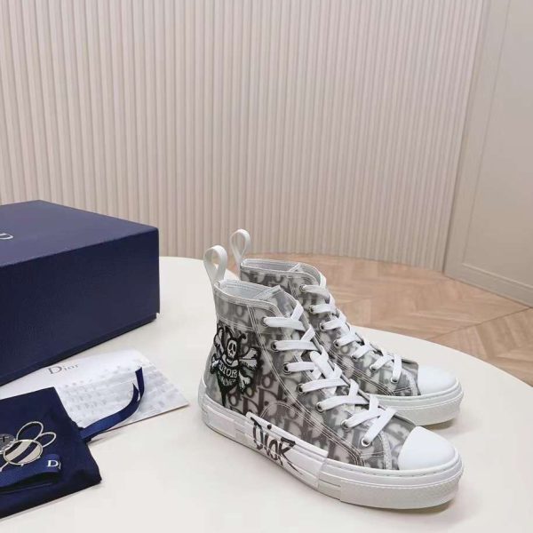 Dior Unisex B23 Hight Top TPU Shoes