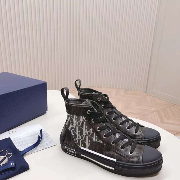 Dior Unisex B23 Hight Top TPU Shoes