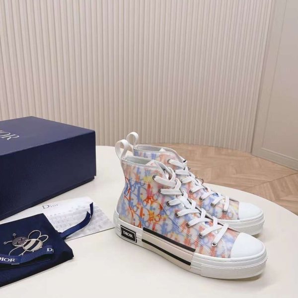 Dior Unisex B23 Hight Top TPU Shoes