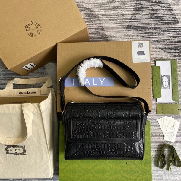 Gucci GG Embossed Shoulder