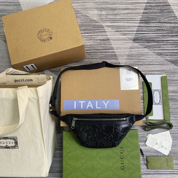 Gucci GG Embossed Belt