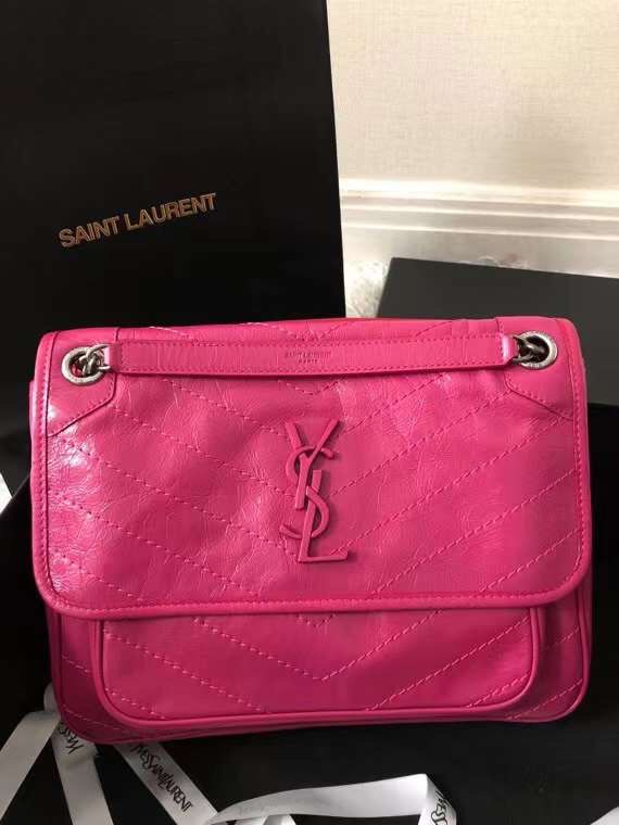 Saint Laurent Niki Leather Bags 28cm 498894 - Image 7