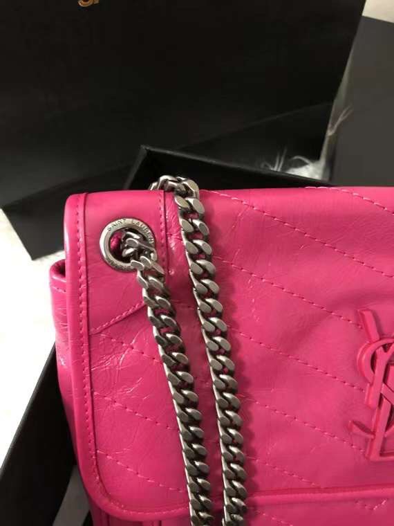 Saint Laurent Niki Leather Bags 28cm 498894 - Image 8