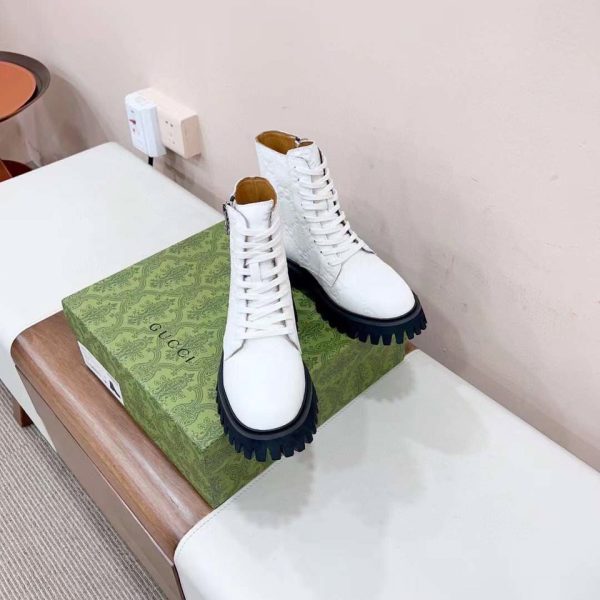 Gucci GG Leather Women's Boots