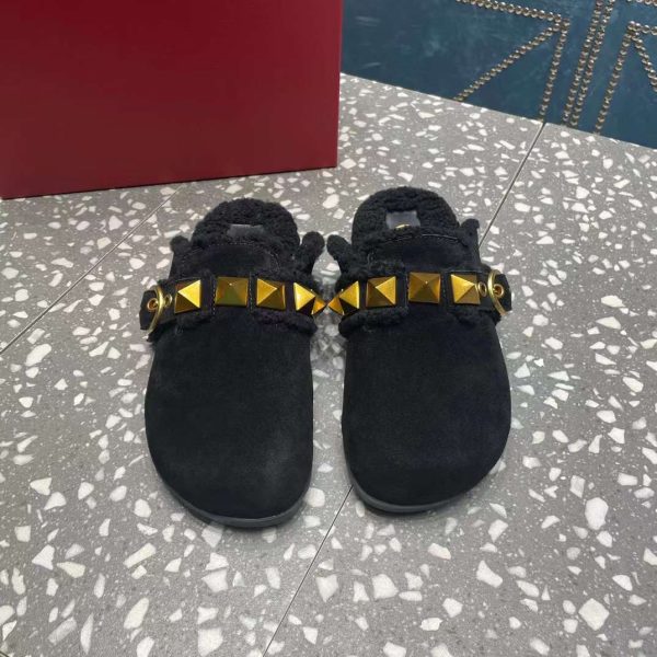 Valentino Garavani Stuf Sabot Slipper Unisex