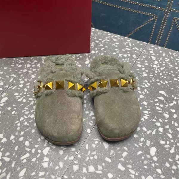 Valentino Garavani Stuf Sabot Slipper Unisex