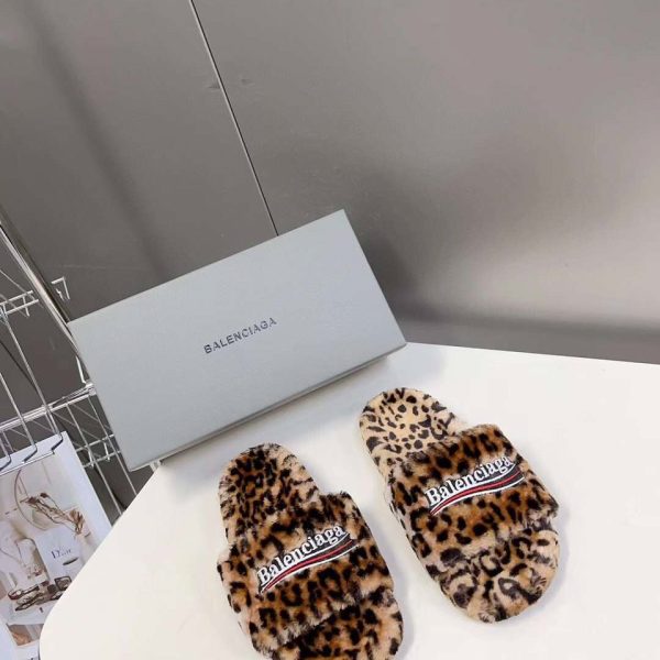 Balenciaga Furry Slipper Unisex