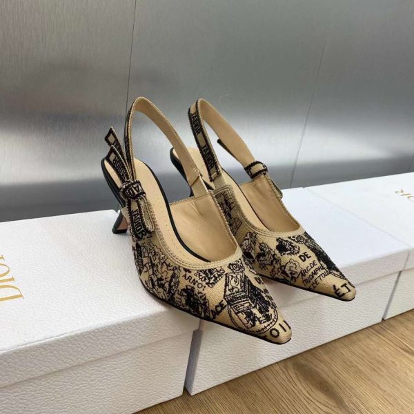 Dior Ja'dior Oblique Heel Shoes 6cm