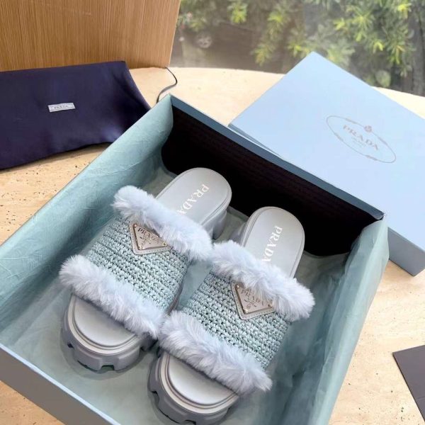 Prada Logo Sandal Slipper 2023