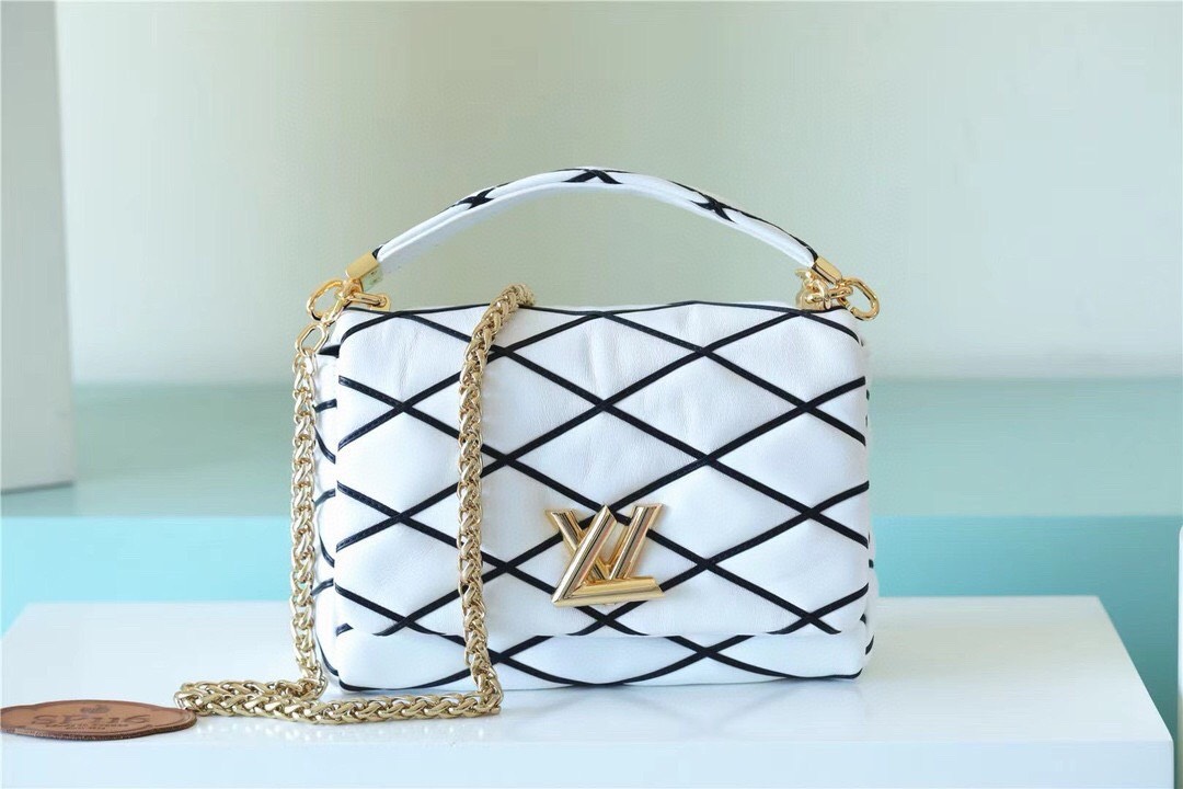 Louis Vuitton Malletage Leather