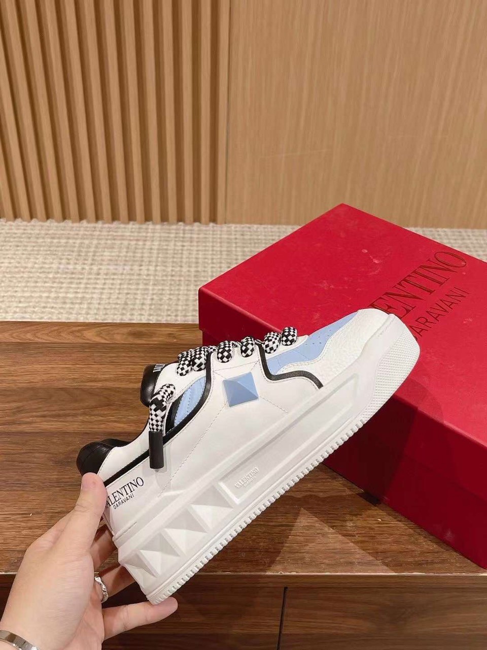 Valentino Garavani One Stud XL Unisex Shoes - Image 5