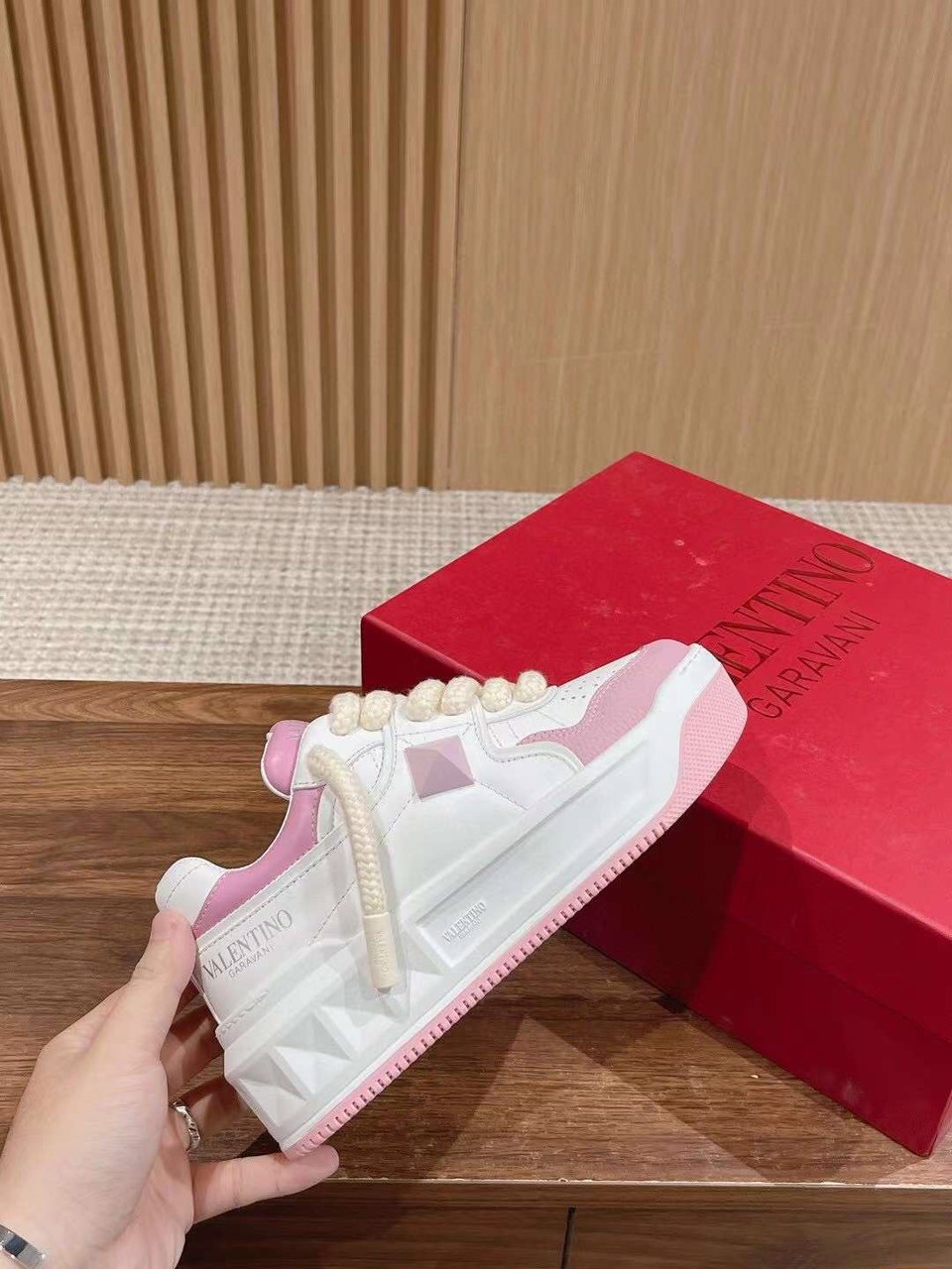 Valentino Garavani One Stud XL Unisex Shoes - Image 6