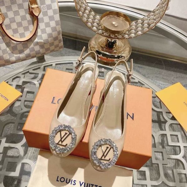 Louis Vuitton Slingback Pump Shoes