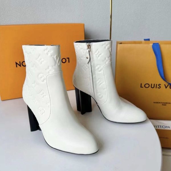 Louis Vuitton Leather Ankle Boots