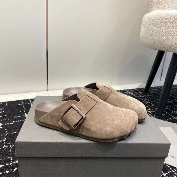 Balenciaga Open Back Unisex Shoes