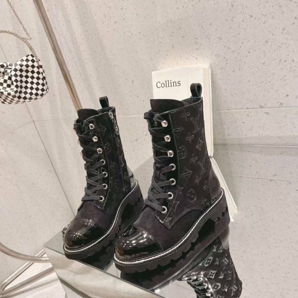 Louis Vuitton Terriory Monogram Unisex Boots