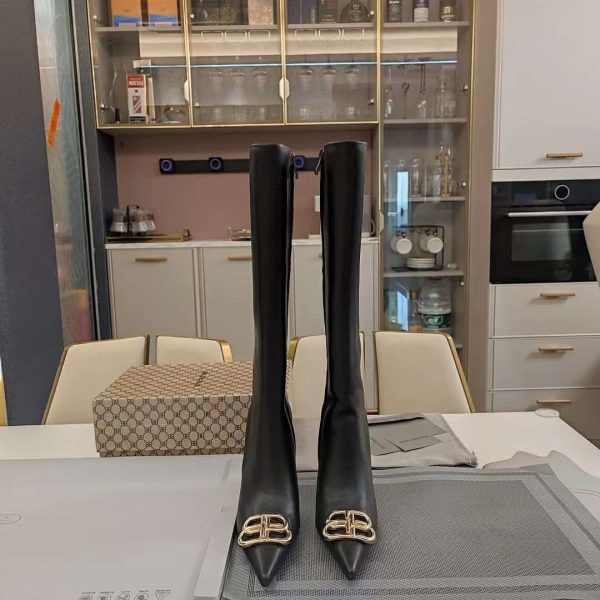 Balenciaga BB Logo Women's Long Boots