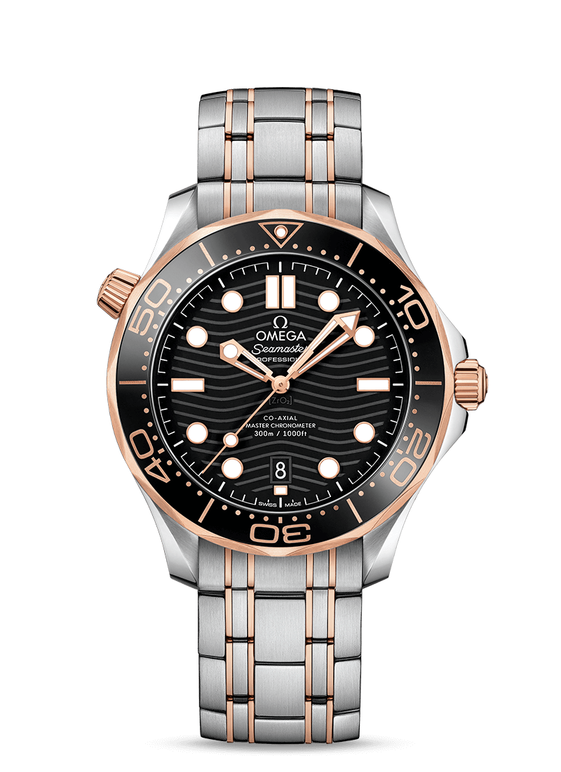 Seamaster Diver 300m Black Sedna Gold 42mm