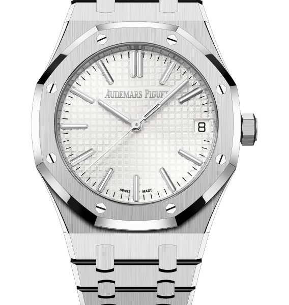 ROYAL OAK Silver-Toned Dial 41mm