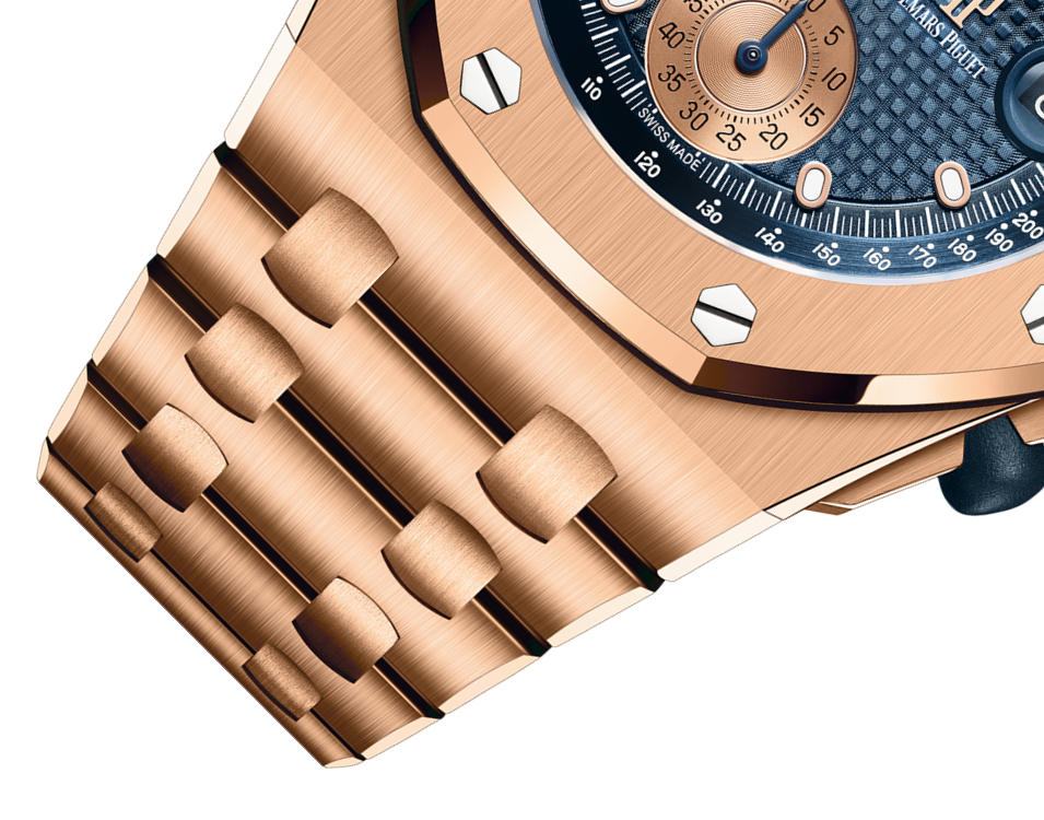 OFFSHORE Pink Gold Blue Dial CHRONOGRAPH 42mm - Image 4