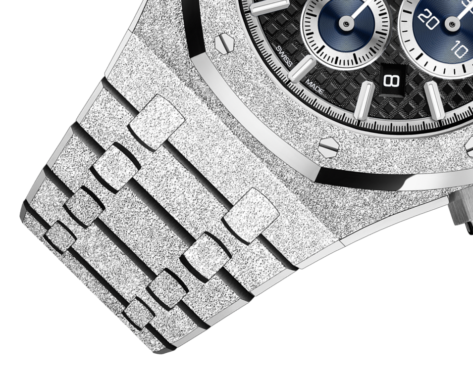 ROYAL OAK FROSTED CHRONOGRAPH Black Dial 41mm - Image 4