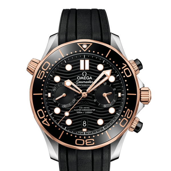 Seamaster Diver 300m CHRONOGRAPH Sedna Gold Black 44mm