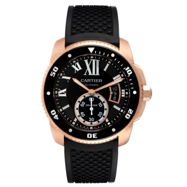 Calibre Rose Gold Black 42mm