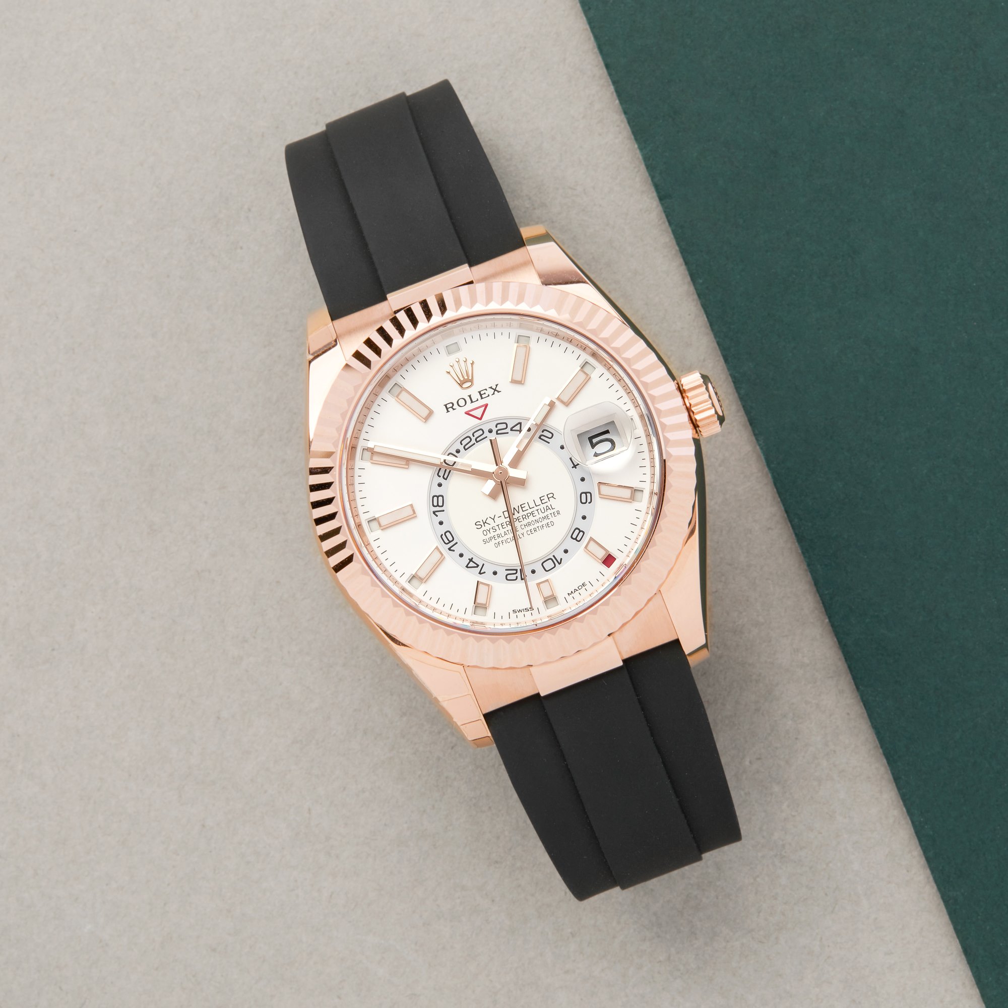 Sky-Dweller Oyster Flex White Dial 42mm - Image 6