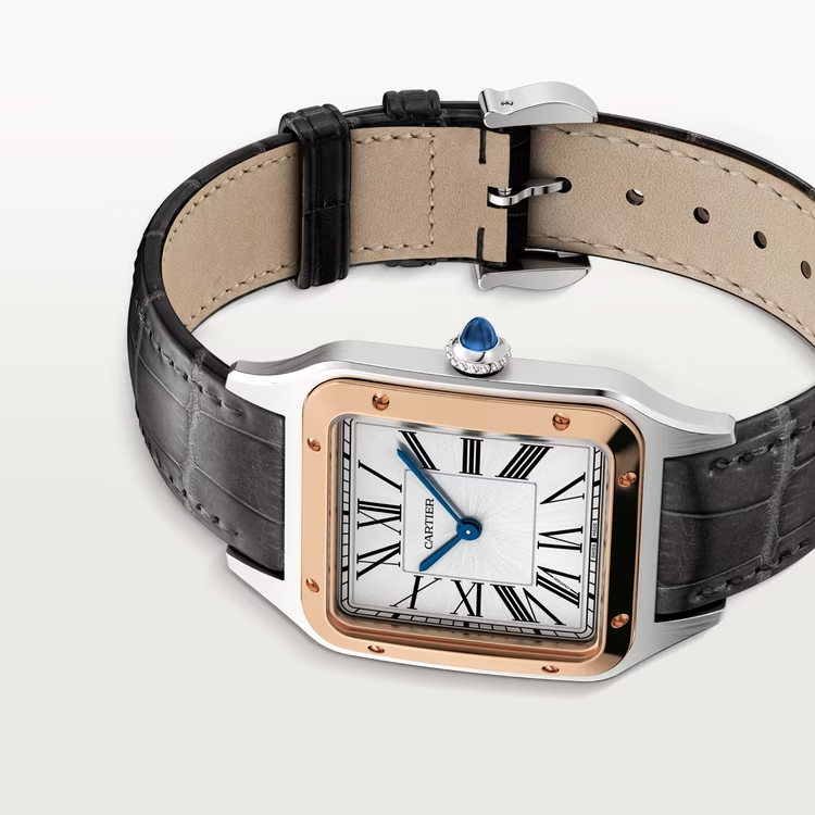 SANTOS-DUMONT Rose Gold Mix 46mm - Image 6