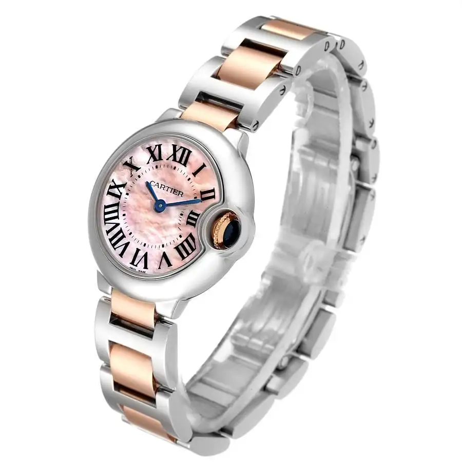 BALLON BLEU Pink Mother of Pearl Dial 28mm - Image 4
