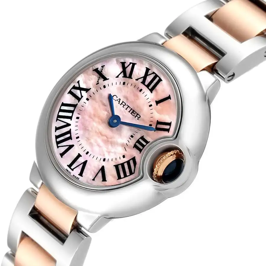 BALLON BLEU Pink Mother of Pearl Dial 28mm - Image 2
