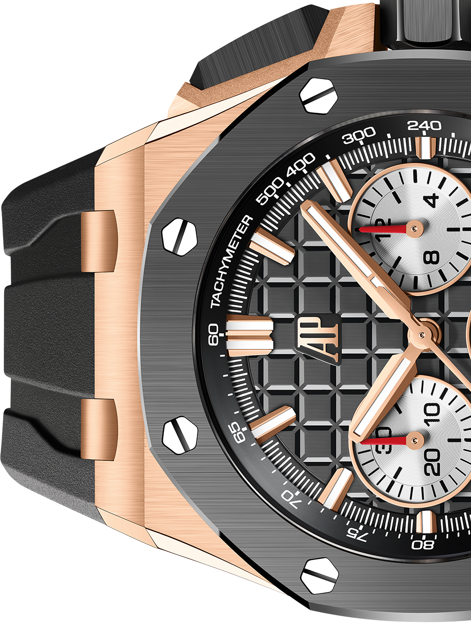 OFFSHORE Pink Gold Black Dial CHRONOGRAPH 43mm - Image 5
