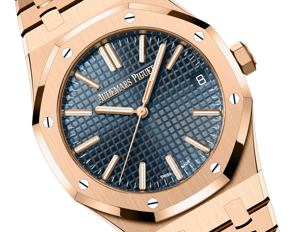 ROYAL OAK Pink Gold “Bleu nuit nuage 50” Dial 41mm - Image 2