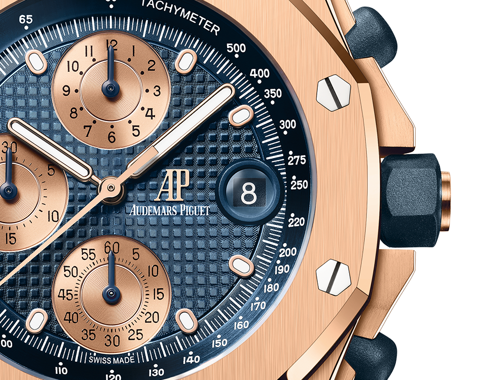 OFFSHORE Pink Gold Blue Dial CHRONOGRAPH 42mm - Image 3