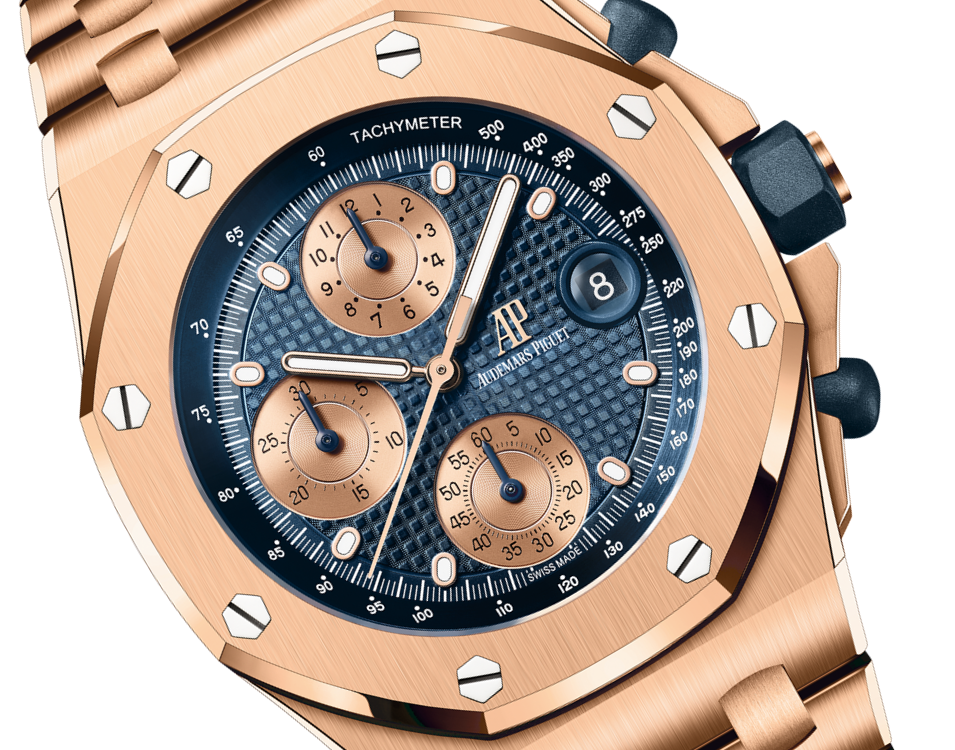 OFFSHORE Pink Gold Blue Dial CHRONOGRAPH 42mm - Image 2