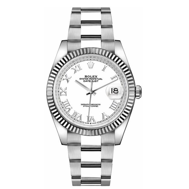 Datejust 18k White Gold Fluted Bezel 36mm