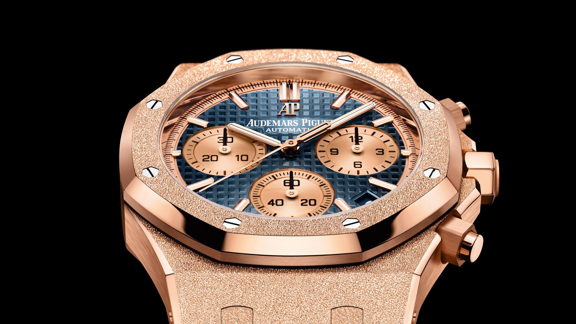 ROYAL OAK FROSTED GOLD CHRONOGRAPH Blue Dial 41mm - Image 4
