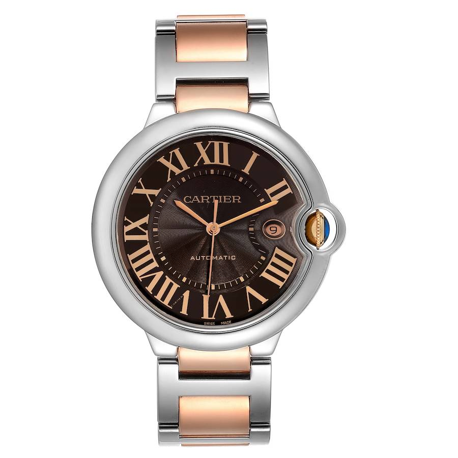 BALLON BLEU Rose Gold Mix Chocolate 42mm