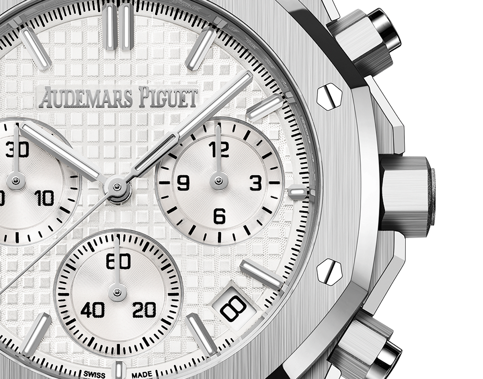 ROYAL OAK Silver-Toned Dial CHRONOGRAPH 41mm - Image 3